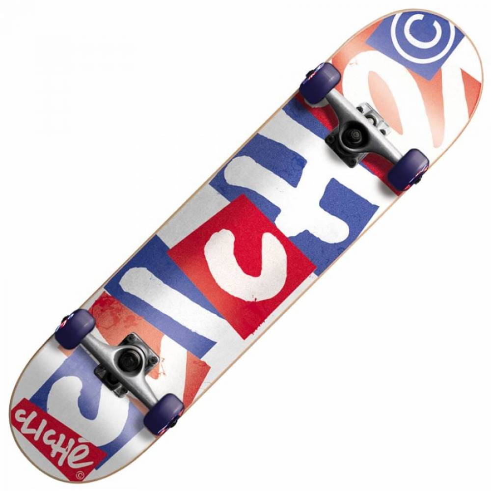 Cliche Skateboards Cliche Chopped Complete Skateboard 7.9 ...