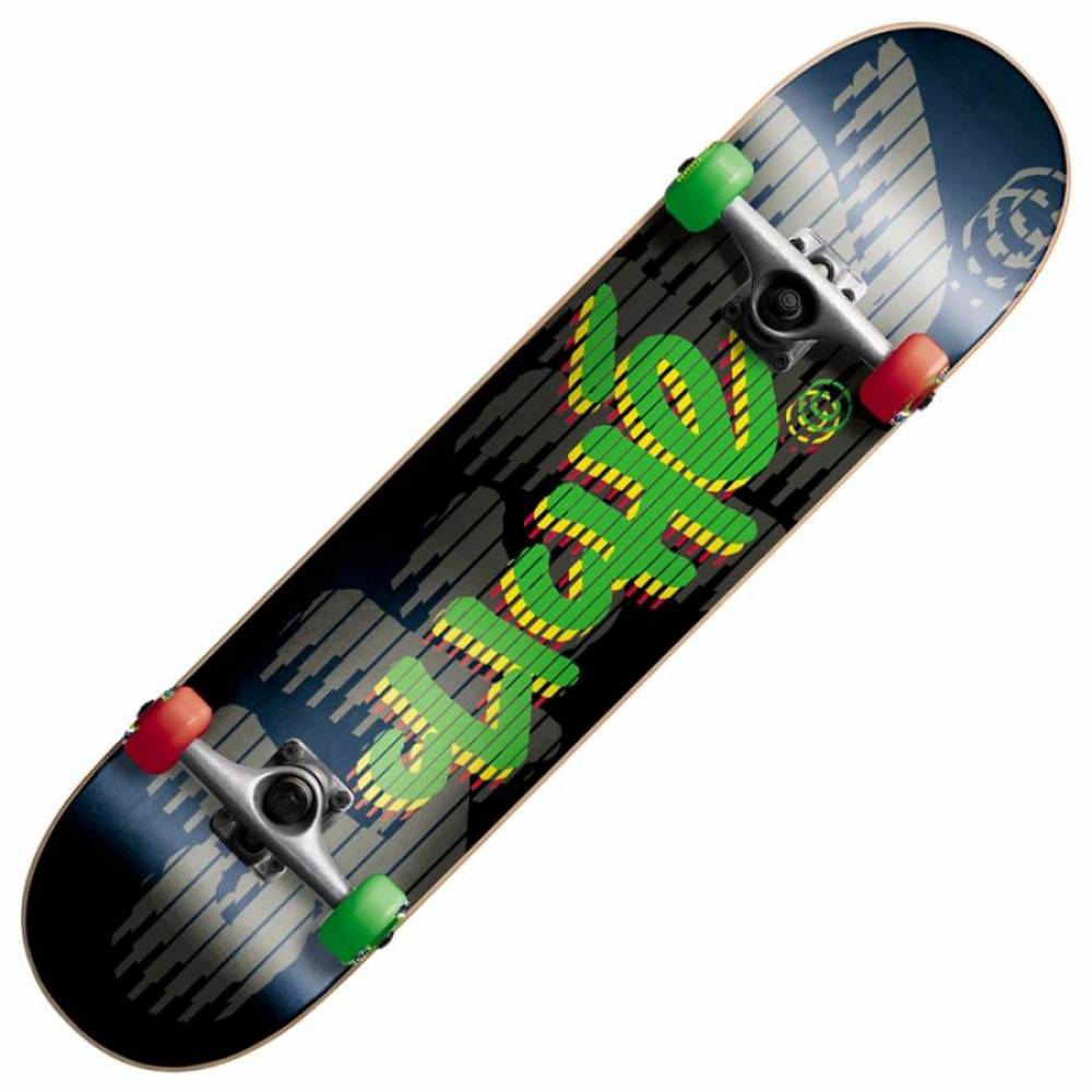 Cliche Rasta Cliche Skateboards Cliche Rasta Rocket Complete Skateboard 7.75 ...