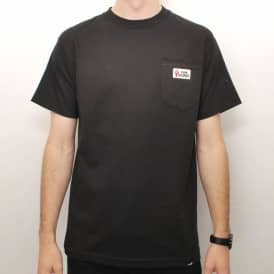 Cliche Viva Patch Pocket Skate T-Shirt - Black