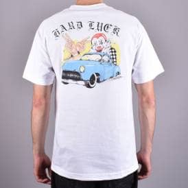 Clown Joker Pocket T-Shirt - White