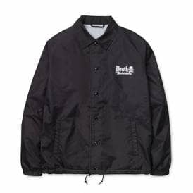 Death Skateboards Coach Jacket - Black - SKATE CLOTHING from