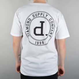 College Seal Skate T-Shirt - White