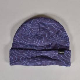 Contour Beanie - Eggplant