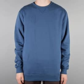 Core Basics Crew Fleece - Ensign Blue