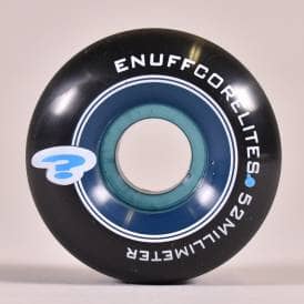 Corelite Black/Blue Skateboard Wheels 52mm