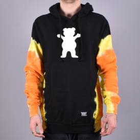 Cosmic OG Bear Pullover Hoodie - Black/Yellow/Orange