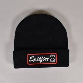 Courier Patch Beanie - Black