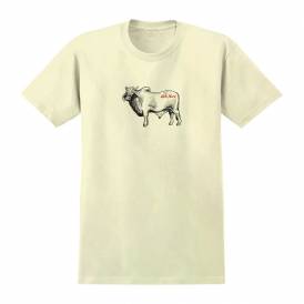 Cow Skate T-Shirt - Heather Cream