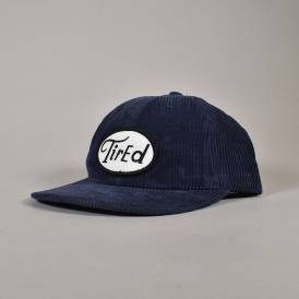 Crawl Corduroy Snapback Cap - Blue
