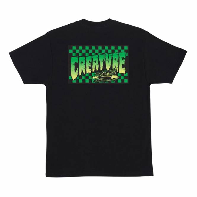 Creature Skateboards Death Rider Skate T-Shirt - Black