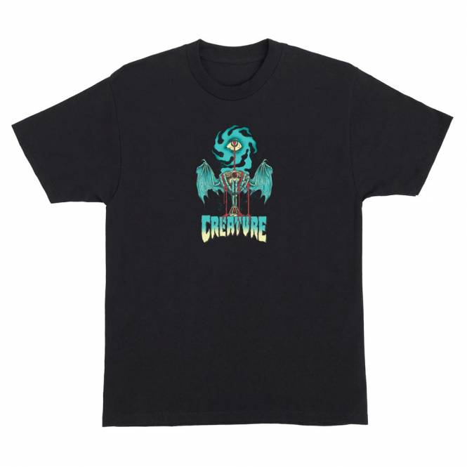 Creature Skateboards Goblet Skate T-Shirt - Black
