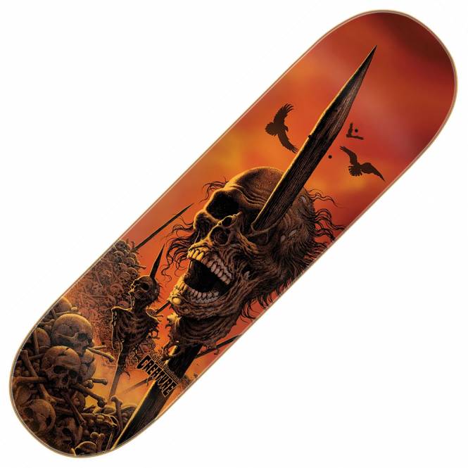 Creature Skateboards Provost Wasted Skateboard Deck 8.75