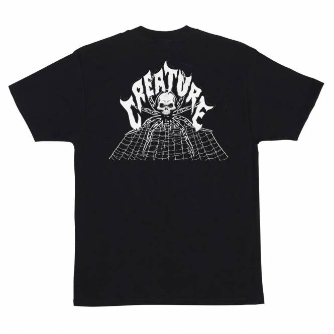 Creature Skateboards Ransom Skate T-Shirt - Black