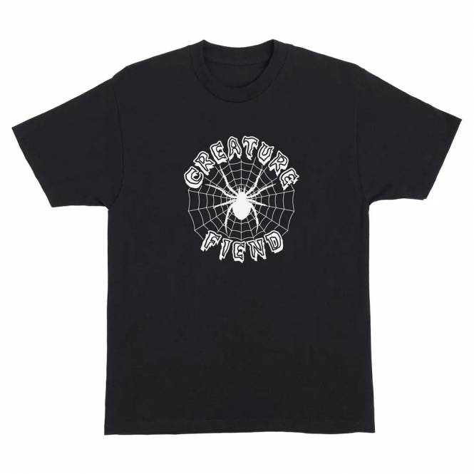 Creature Skateboards Web Relic Skate T-Shirt - Black