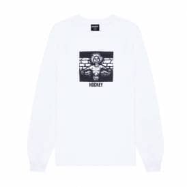 Creepling Long Sleeve Skate T-Shirt - White