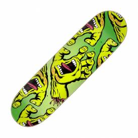 Crowded Hand ATV (Green) Skateboard Deck 8.5''