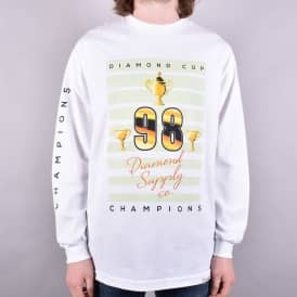 Cup Longsleeve T-Shirt - White