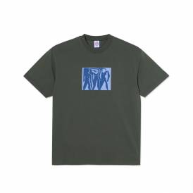 Cut Outs Skate T-Shirt - Dark Olive