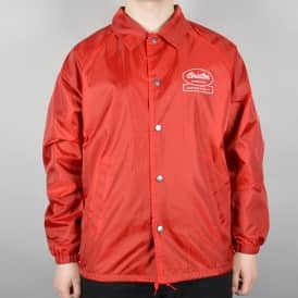 Dale Windbreaker Jacket - Red/White