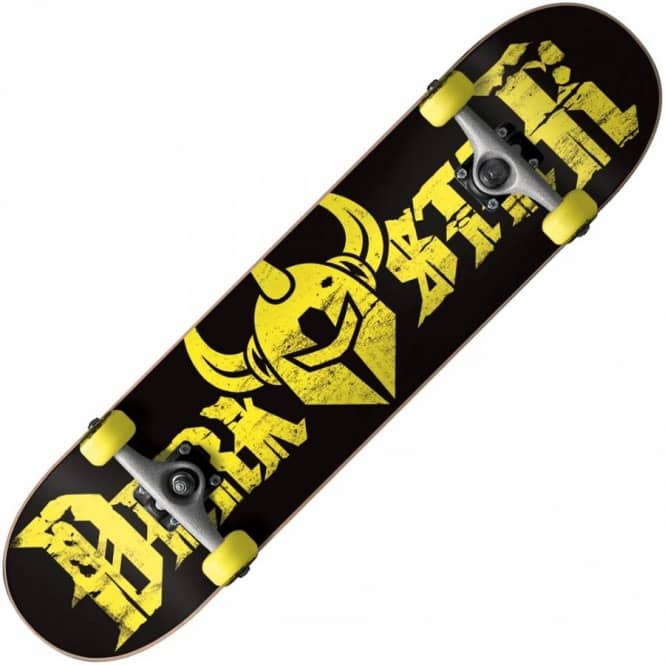 Darkstar Darkstar Ruin Yellow Mini Complete Skateboard