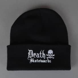 Death Rollup Beanie Black