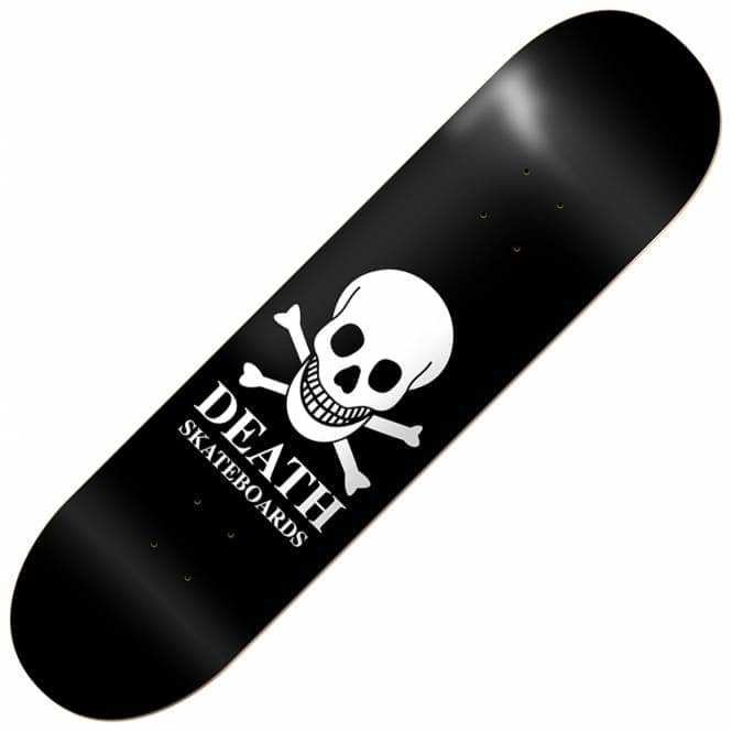 Death Skateboards Skull Skateboard Deck 8.5
