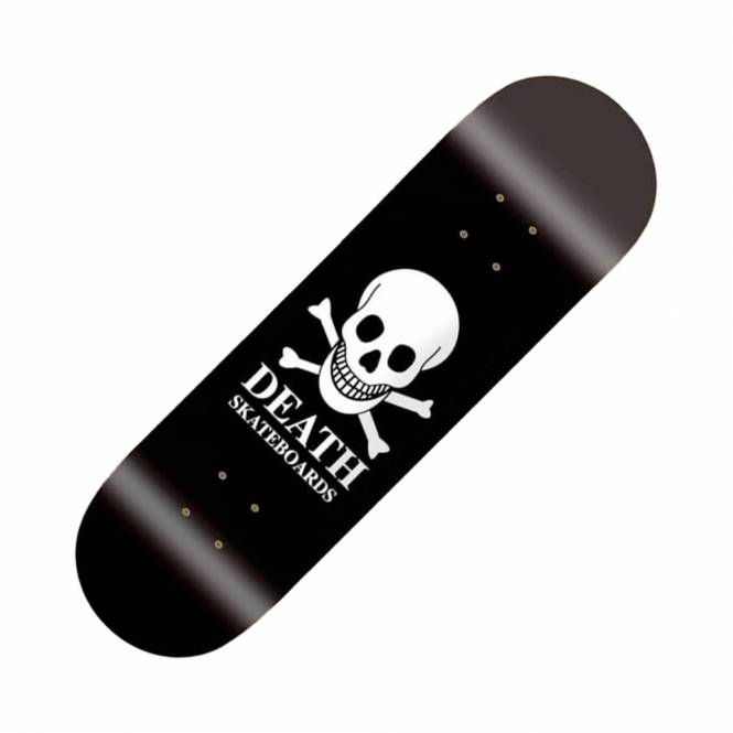 Death Skateboards Skull Skateboard Deck 9.0