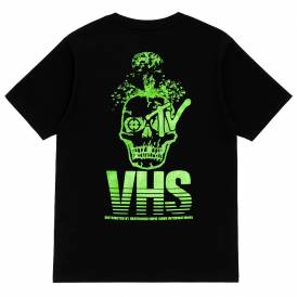 Death TV VHS Pocket T-Shirt - Black