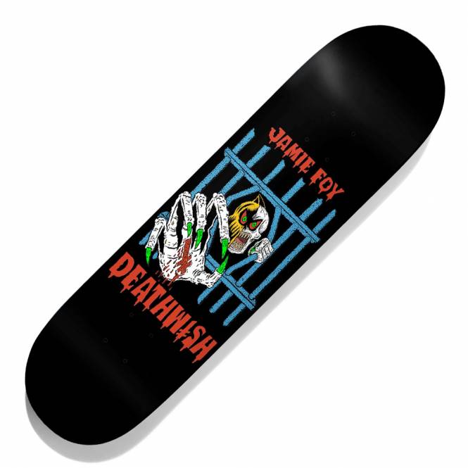 Deathwish Skateboards Foy Deathwitch Trials Skateboard Deck 8.5''