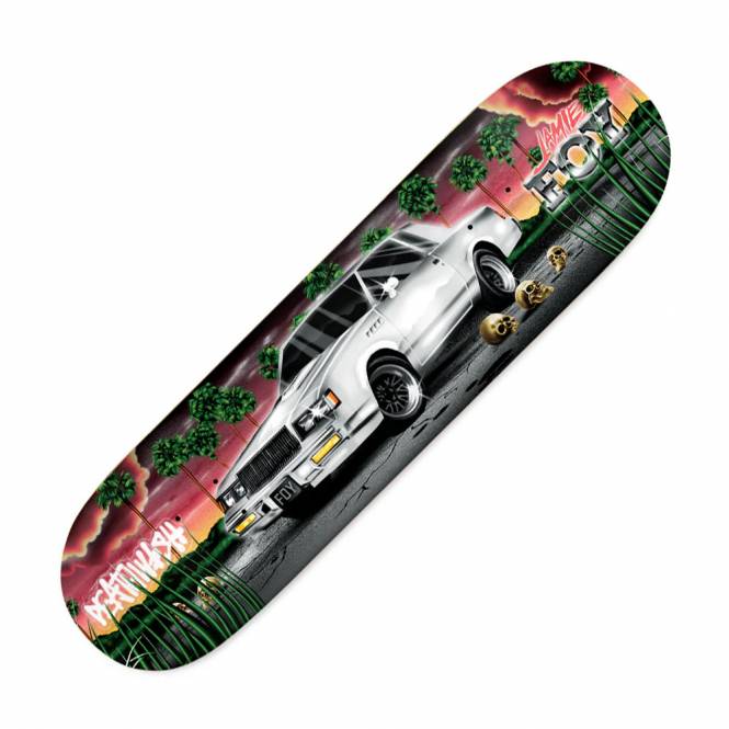 Deathwish Skateboards Foy Samborgini (Twin Tail)  Skateboard Deck 8.5''