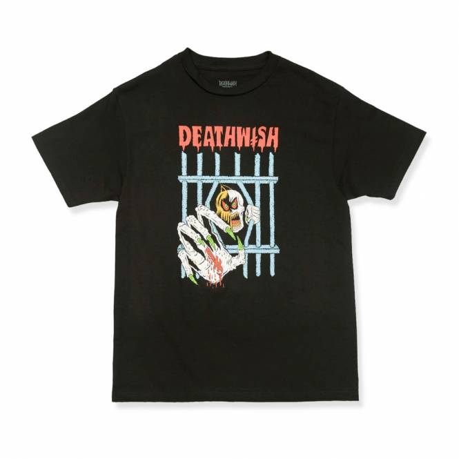 Deathwish Skateboards Spookies Skate T-Shirt - Black