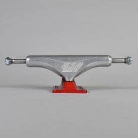 Decade Pro Satin (Natural/Red) 139mm 5.5 Skateboard Trucks - 8.0''