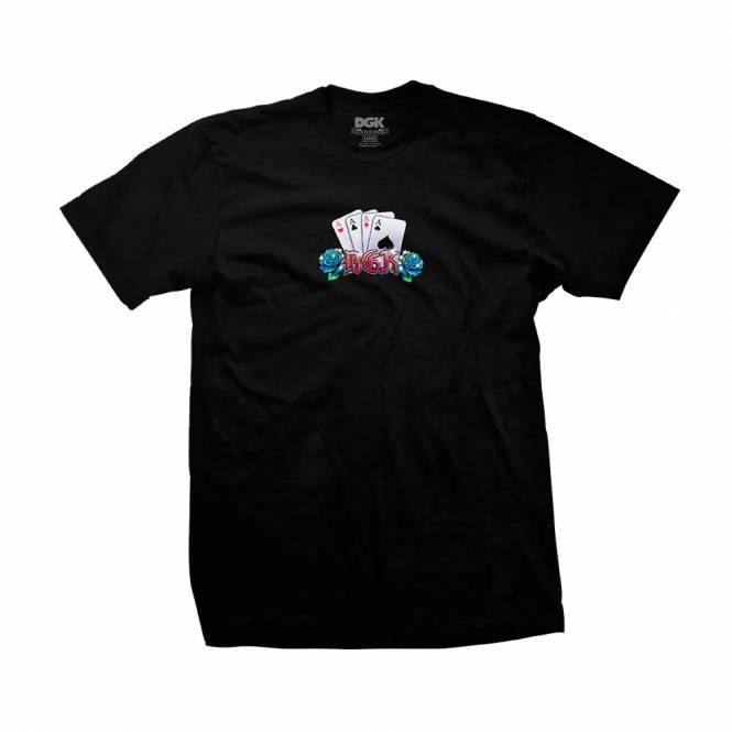 DGK Aces Skate T-Shirt - Black