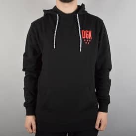 Fade Away Custom Hooded Top - Black