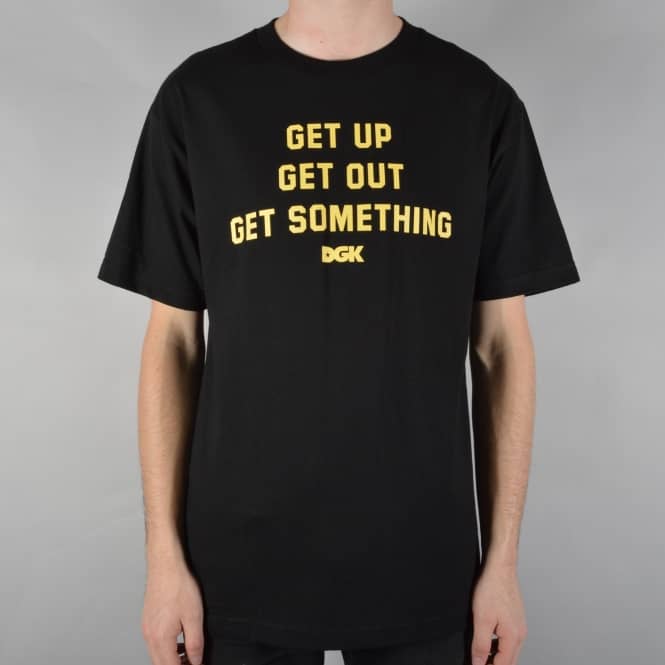 DGK Get Something Skate T-Shirt - Black