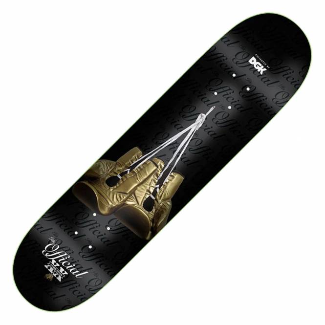 DGK It's Official Gloves Skateboard Deck 8.06