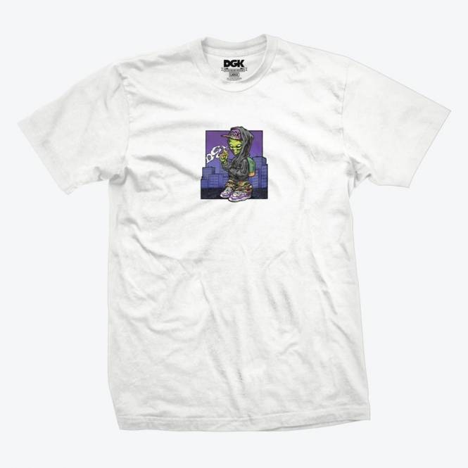 DGK Martian Skate T-Shirt - White