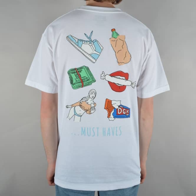 DGK Must Haves Skate T-Shirt - White