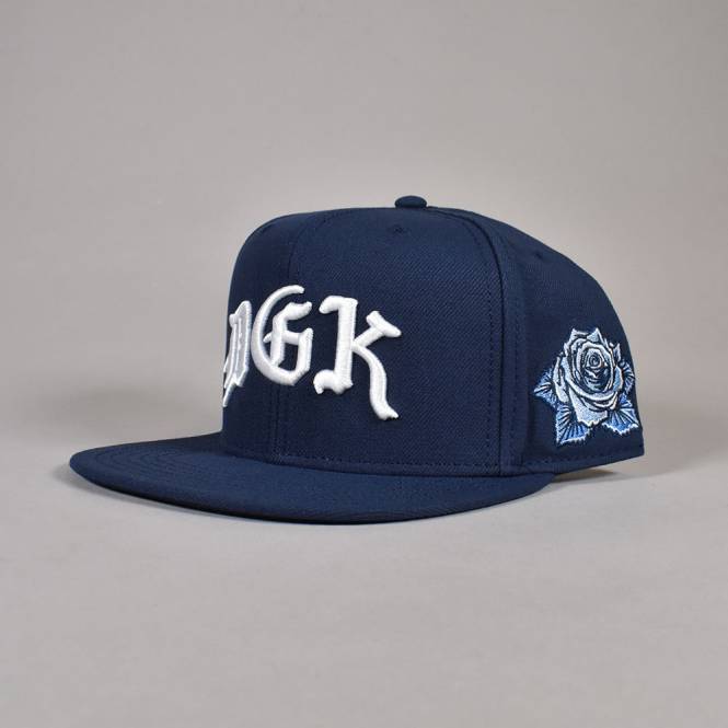 DGK Pray Snapback Cap - Navy