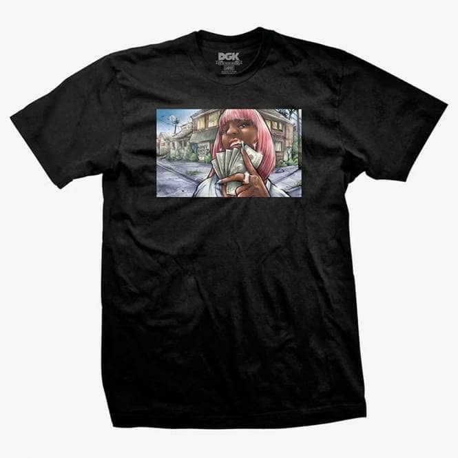 DGK Queen Skate T-Shirt - Black