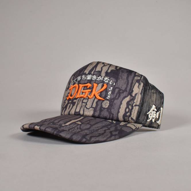 DGK Roamer Snapback Trucker Cap - Camo