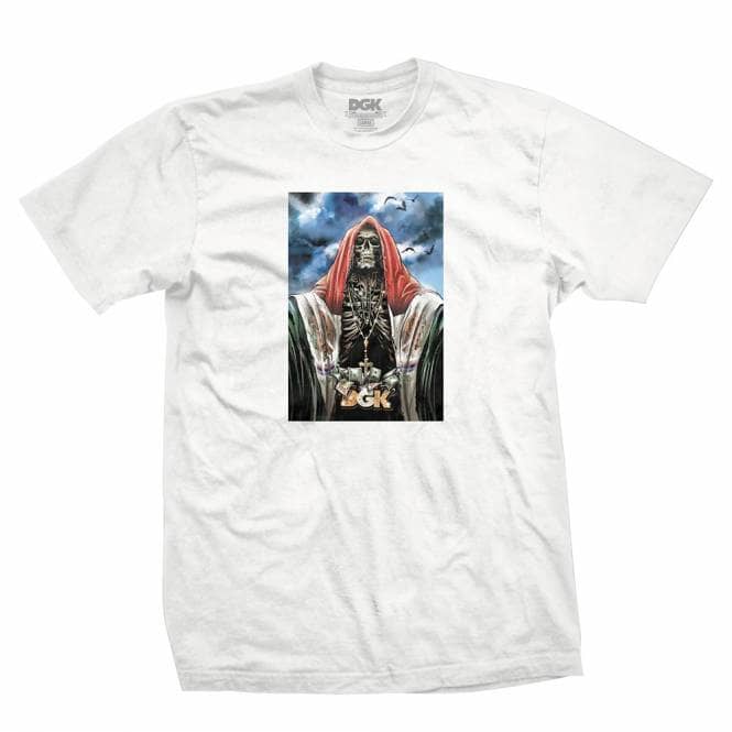 DGK Santa De La Noche Skate T-Shirt - White