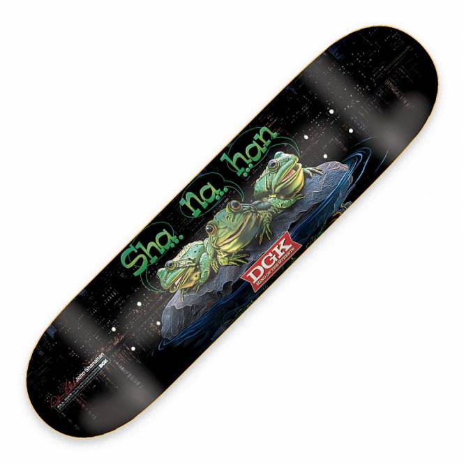 DGK Shanahan Triplets Skateboard Deck 8.1''