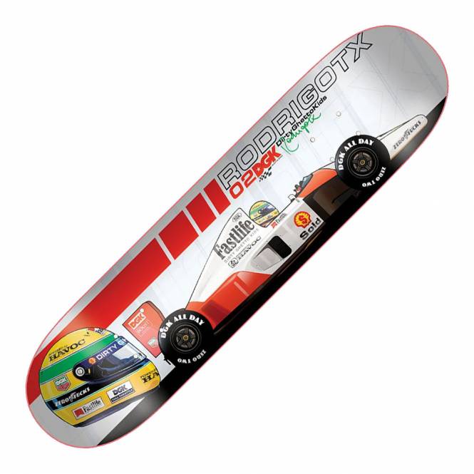 DGK Tx Bricks To Pit Skateboard Deck 8.06