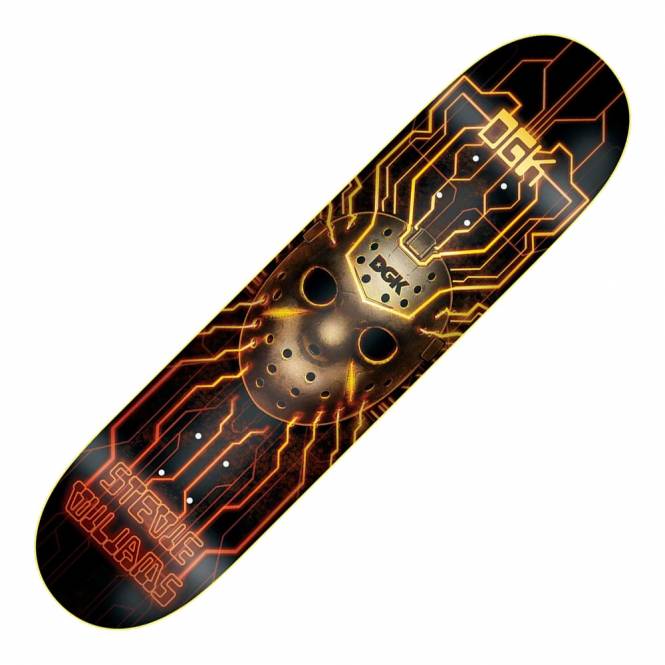 DGK Williams Glow Skateboard Deck 8.25''