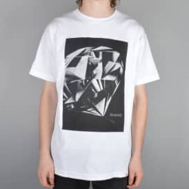 Diamond Cut Skate T-Shirt - White