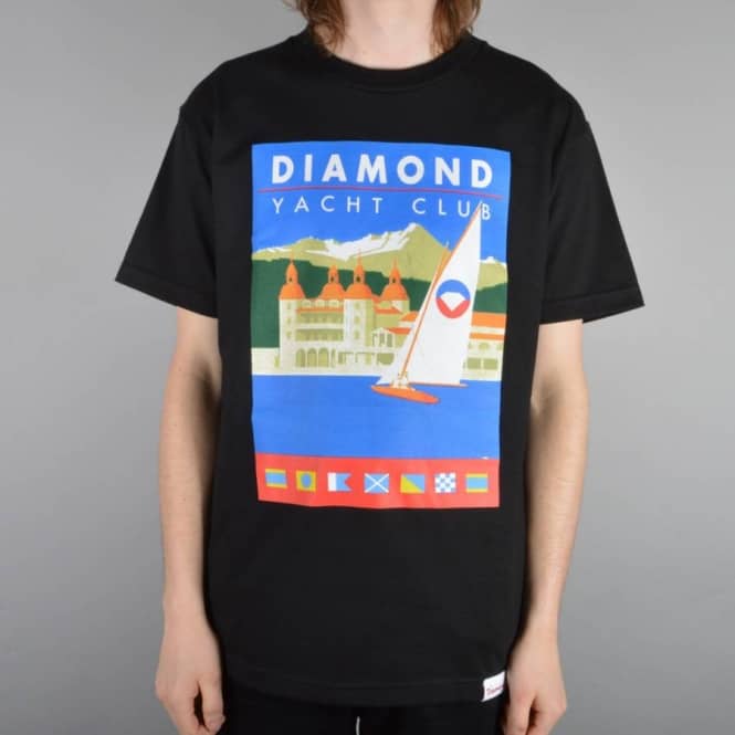 Diamond Supply Co. Destination T-Shirt - Black