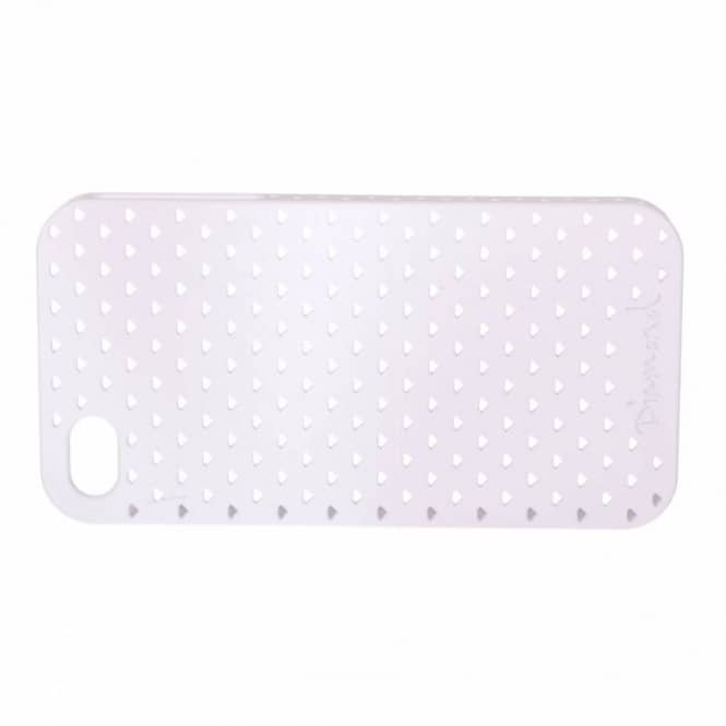 Diamond Supply Co. Diamond Supply Co. Diamond Perforated Snap-On Iphone Case - White