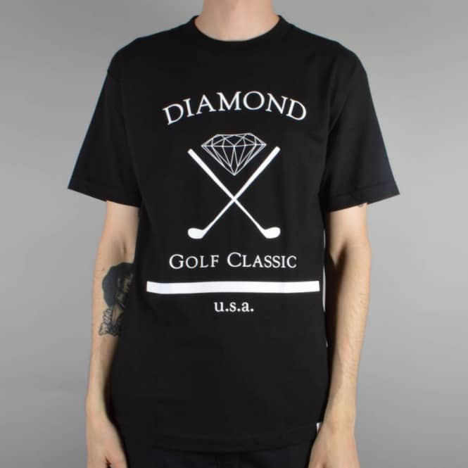 Diamond Supply Co. Golf Classic T-Shirt - Black