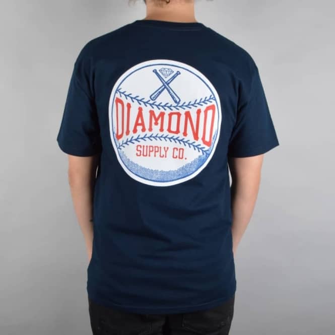 Diamond Supply Co. Grand Slam Skate T-Shirt - Navy